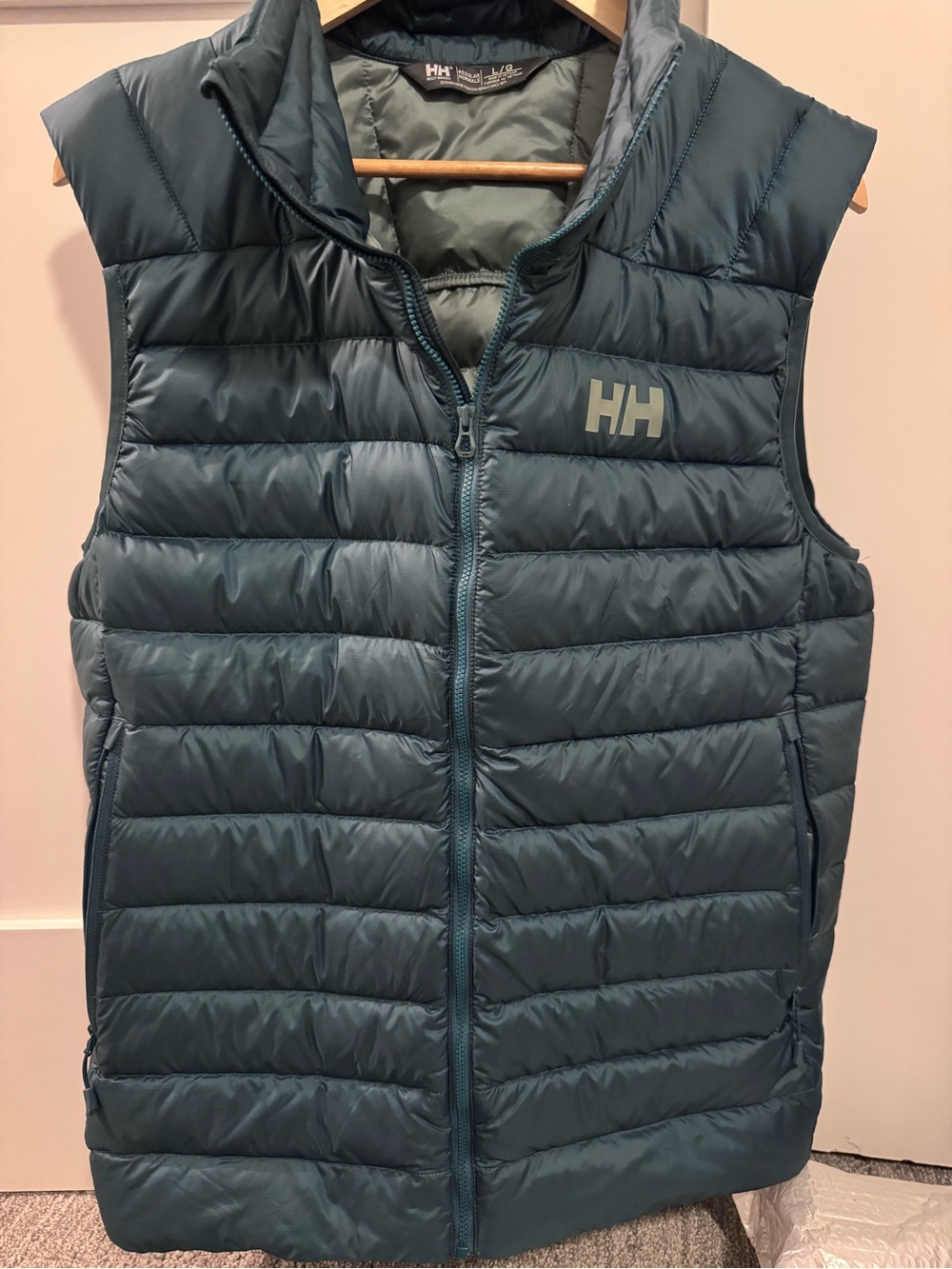 Helly Hansen Dark Teal Quilted Puffer Vest
